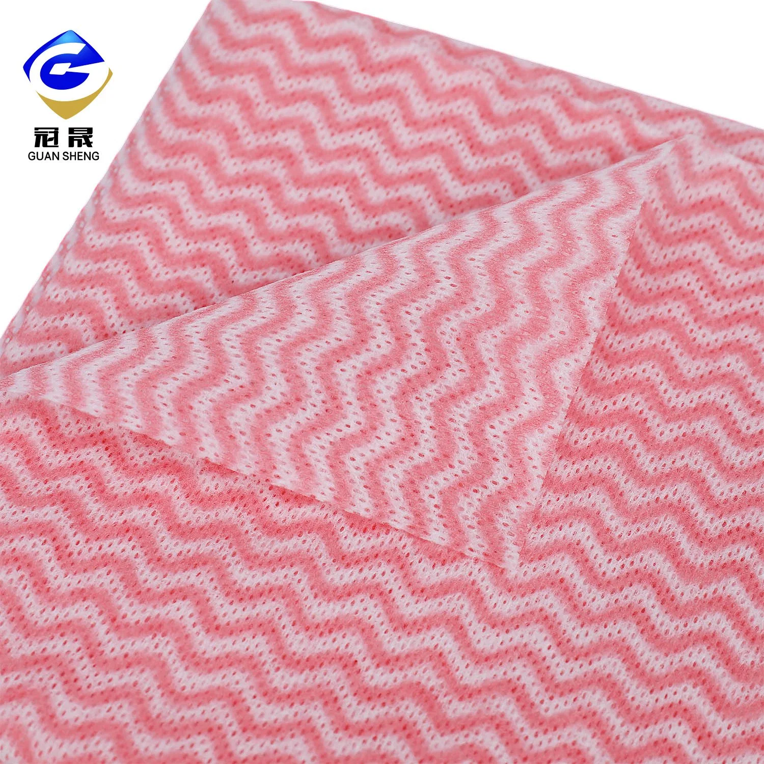 Buena transpirabilidad Spunlace Non-Woven rollos de tejido Spunlace Nonwoven Fabric colorido Spunlace