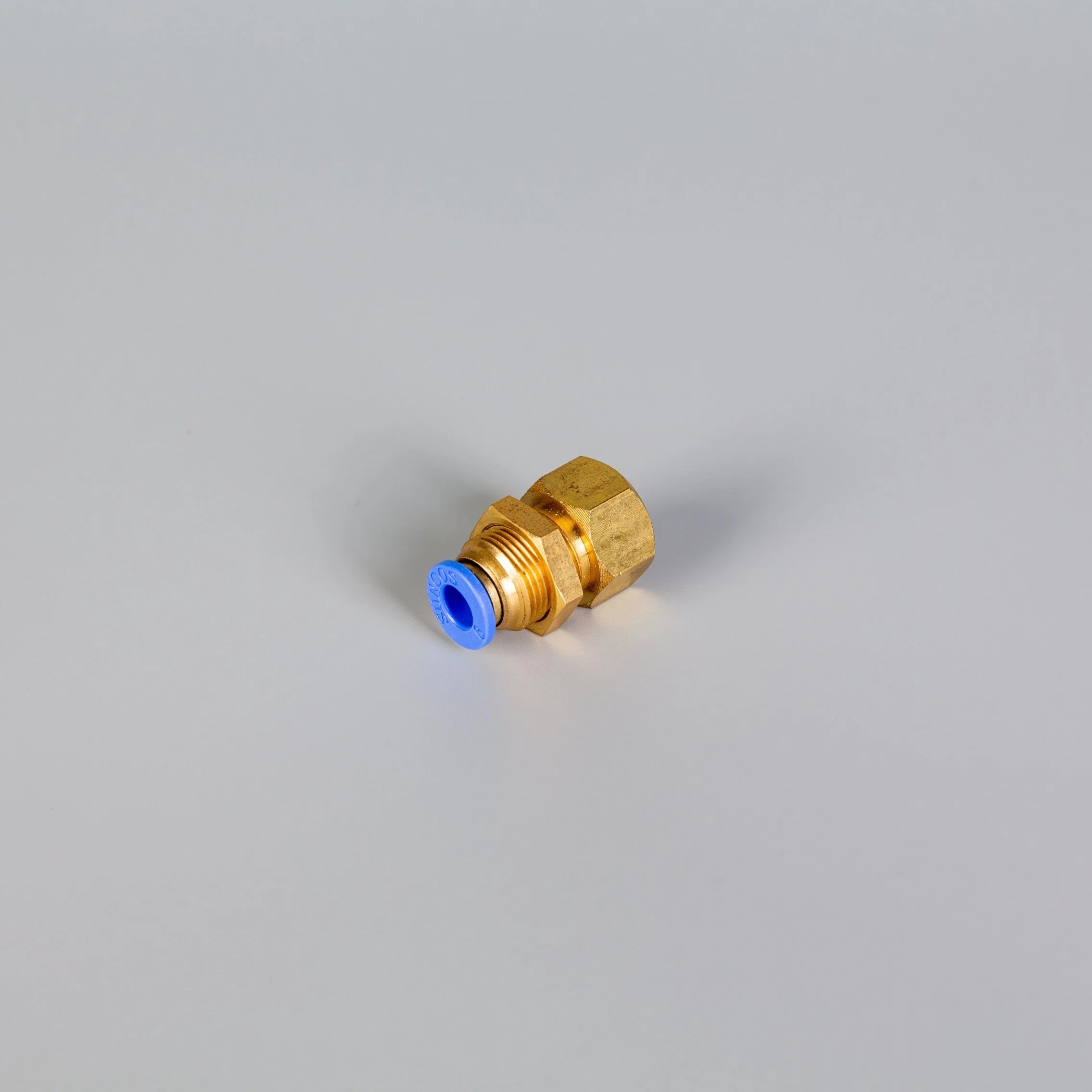 Quick Push in Air Straight Joint Brass Plastic Male Tube Pneumatic Fittings