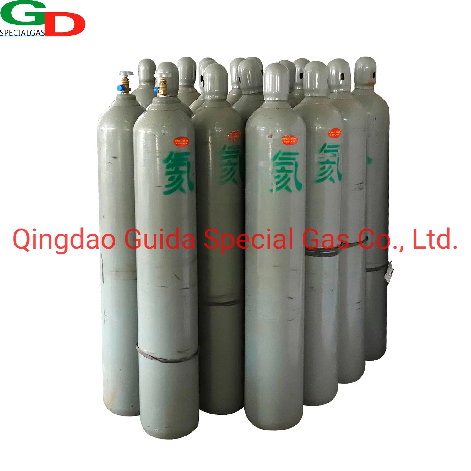 200 Bar 50liter Steel Gas Cylinder with Helium Gas