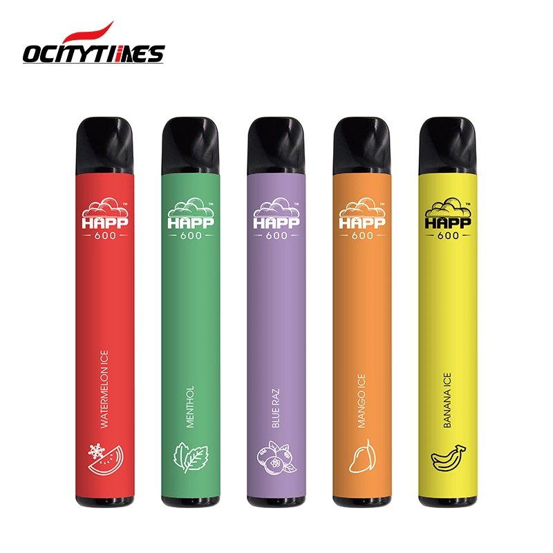 OEM&ODM Happ600 Electric Cigarette Puffs E CIGS Elf Disposable/Chargeable Bar Wholesale/Suppliers I Vaporizer Puffs Bar Vapes