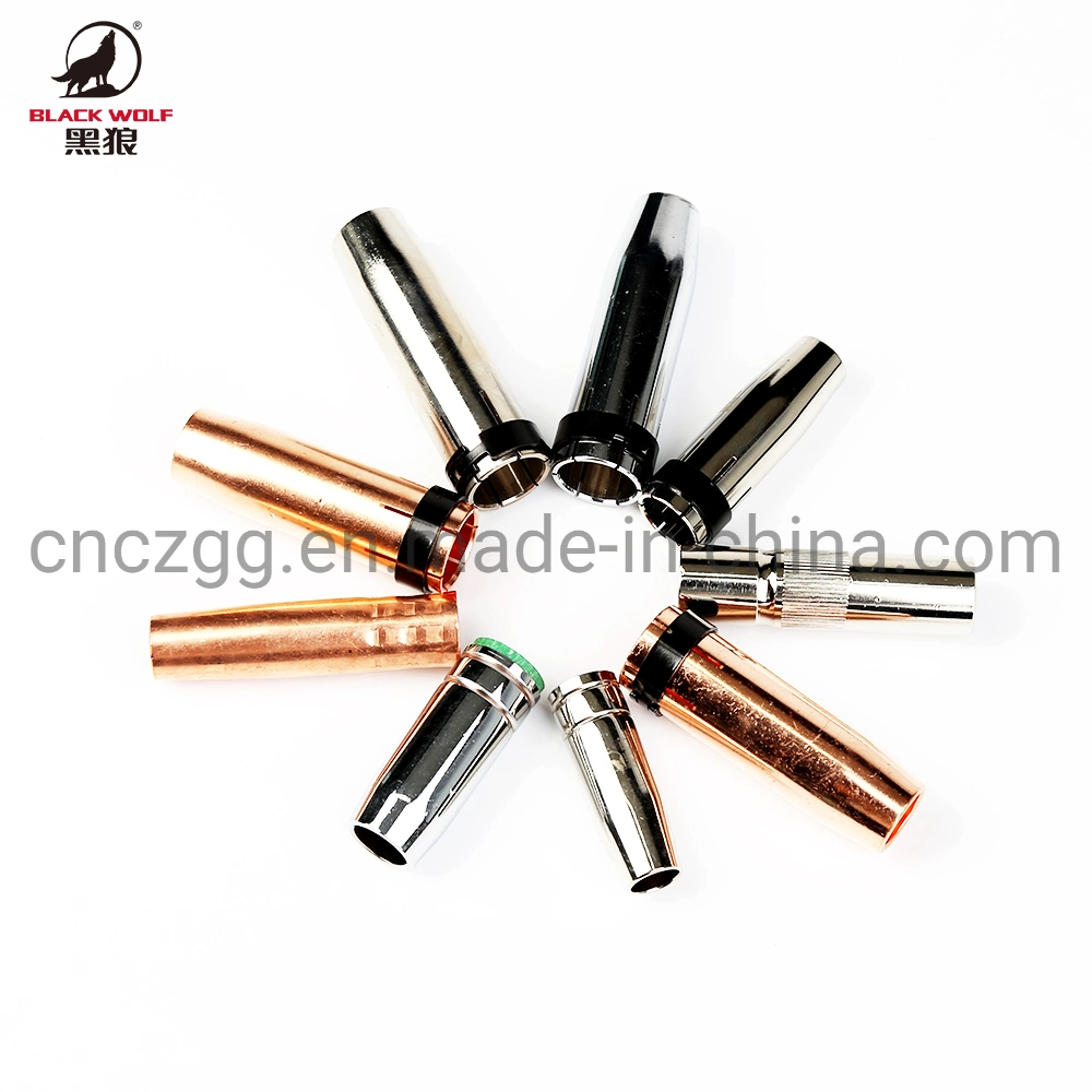 Black Wolf MB25ak 36kd MIG CO2 Gas Air Cooled Euro Portable Welding Torch Nozzle for Binzel Type