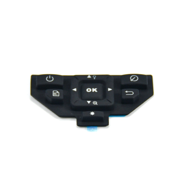 قطع ليزر ODM OEM قطع مطاط من السيليكون مصنوع حسب الطلب لوحة المفاتيح