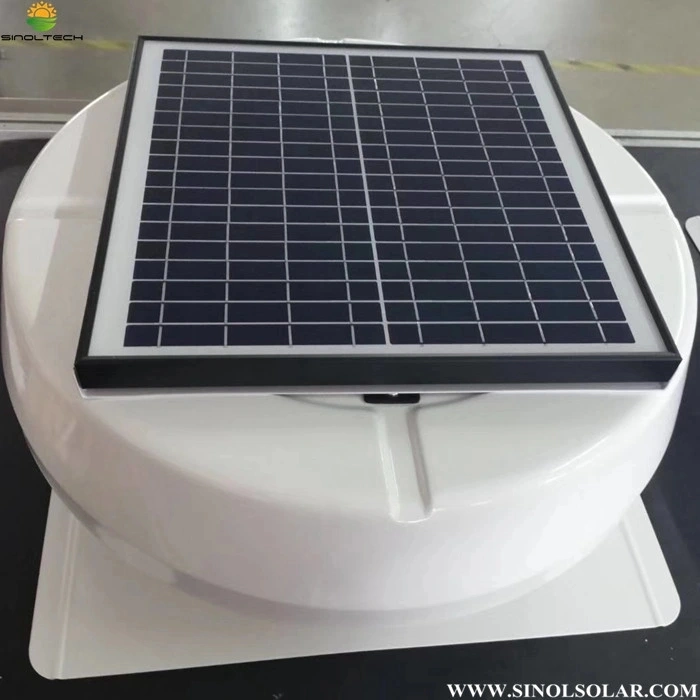 Sn2013004 Solar Powered Green House Ventilation Fan PV Adjustable