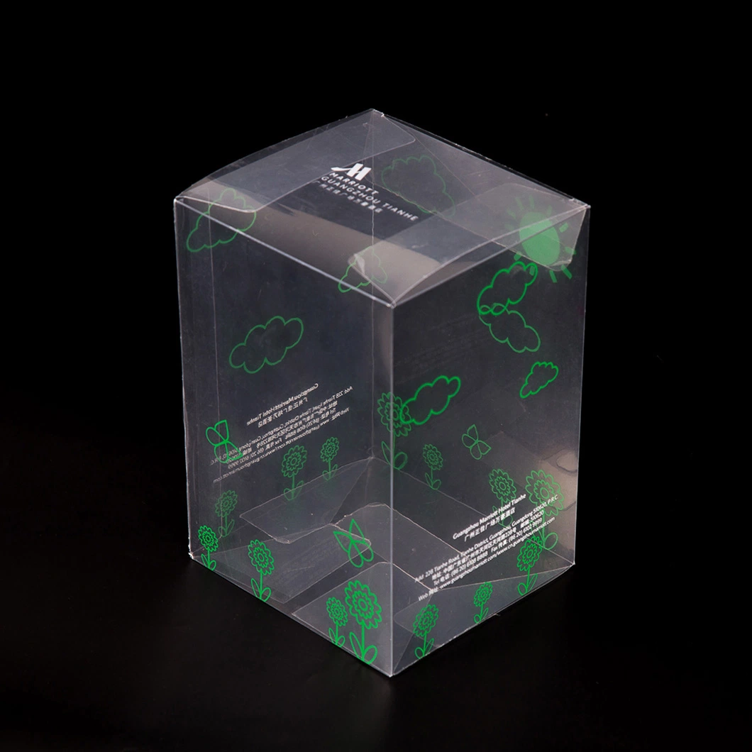 Waterproof Folding Custom Plastic Boxes PVC Box Packaging Transparent Clear Packaging Box