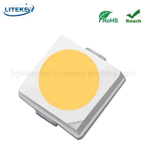 High Efficiency 1W 110-120lm 5000-5500K CRI 97 3V 3030 SMD LED with RoHS Compliant