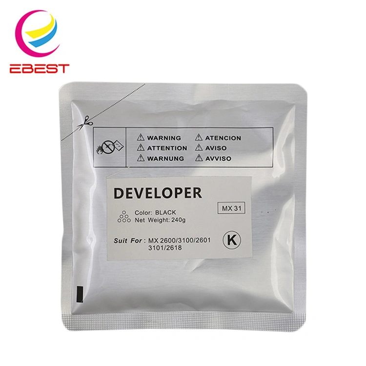 Ebest Compatible Mx31 Developer Powder Use for Sharp Mx2600 3100 2601 3101 2618 4101 5001