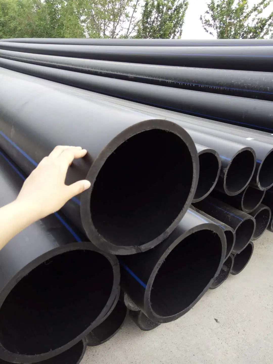 2020 Large Size HDPE PE Pipes for Water Supply, Drains