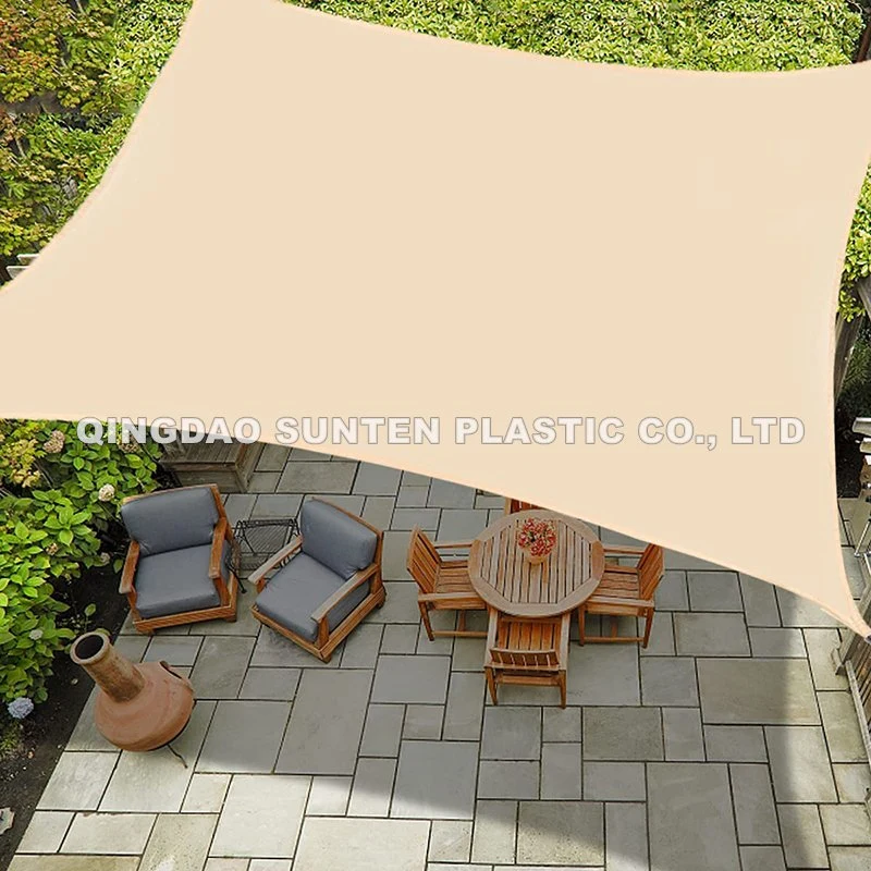 Rectangle/Triangle Waterproof Shade Sails Outdoor Sun Shade Sail Big Size Sunshade Sail