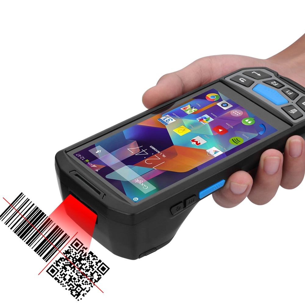 5 Inch Touch Screen Data Collection Terminal Android Printer PDA with Mobile Printer