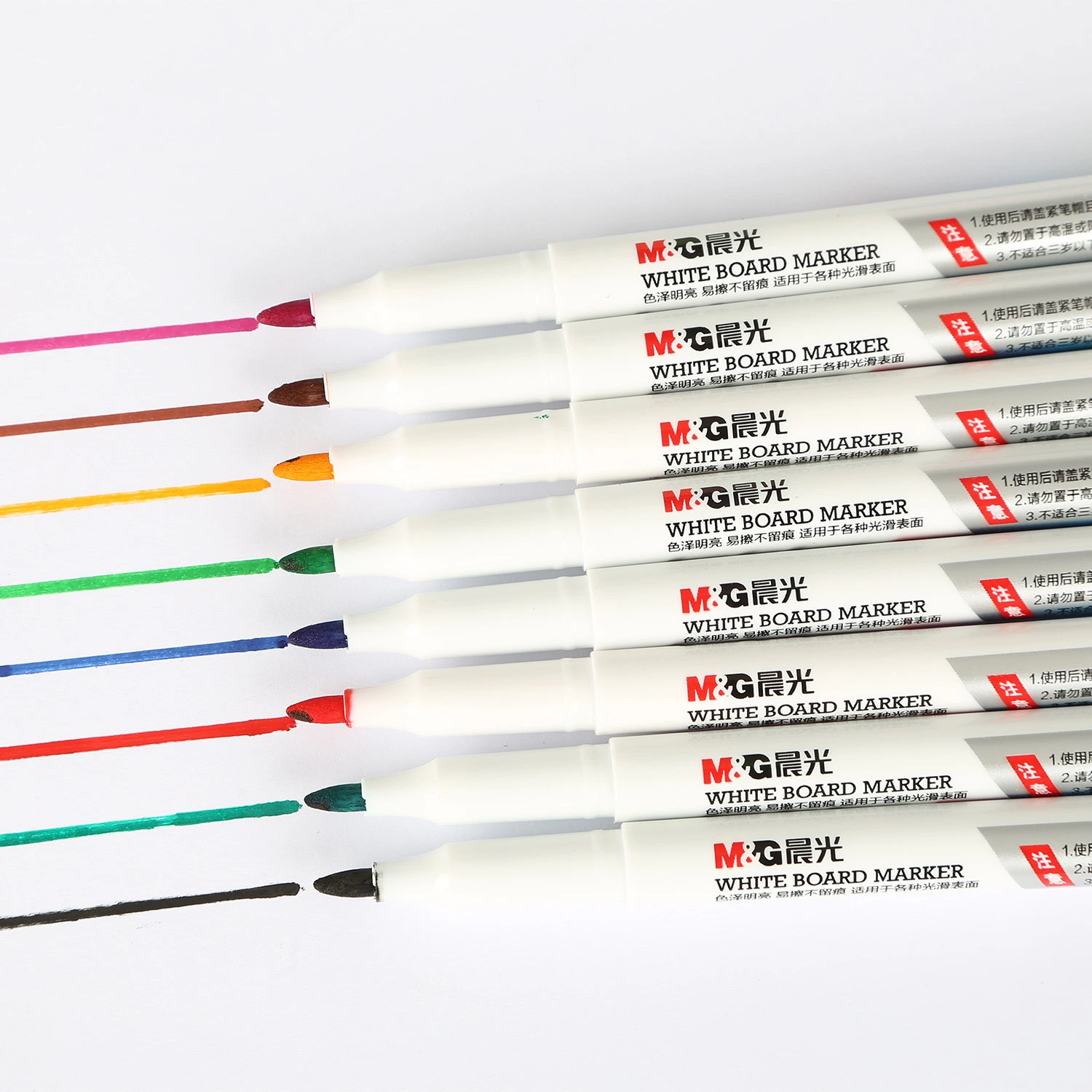 Colorful Stationery Erasable Whiteboard Marker Pen Thin Barrel Marker