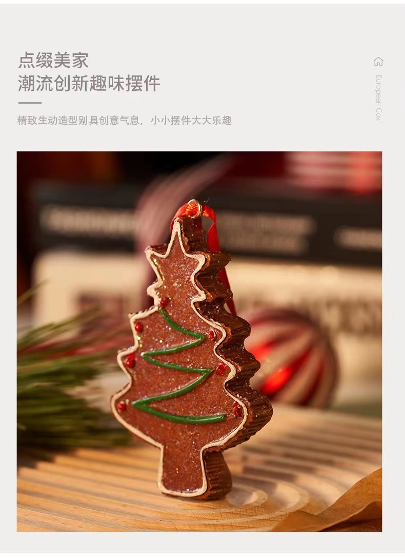 Cheap Price Christmas Tree Hanging Decorations Ornaments for Window Door Hanging Home and Christmas Decor High quality/High cost performance  Material