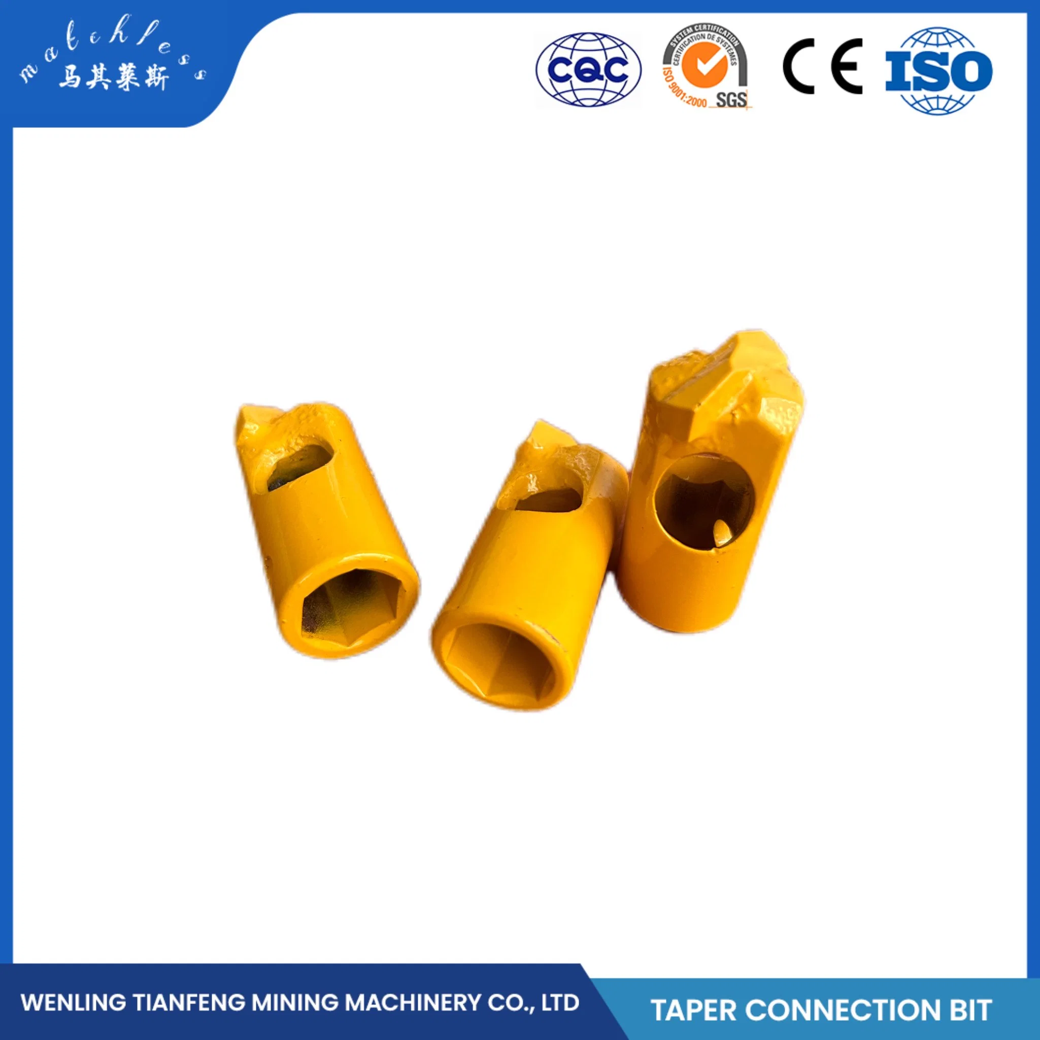 Hexagonal Connection Anchor Support Drill Bit Rock Drilling Tools Easy Powder Discharge Trough Drill Bit