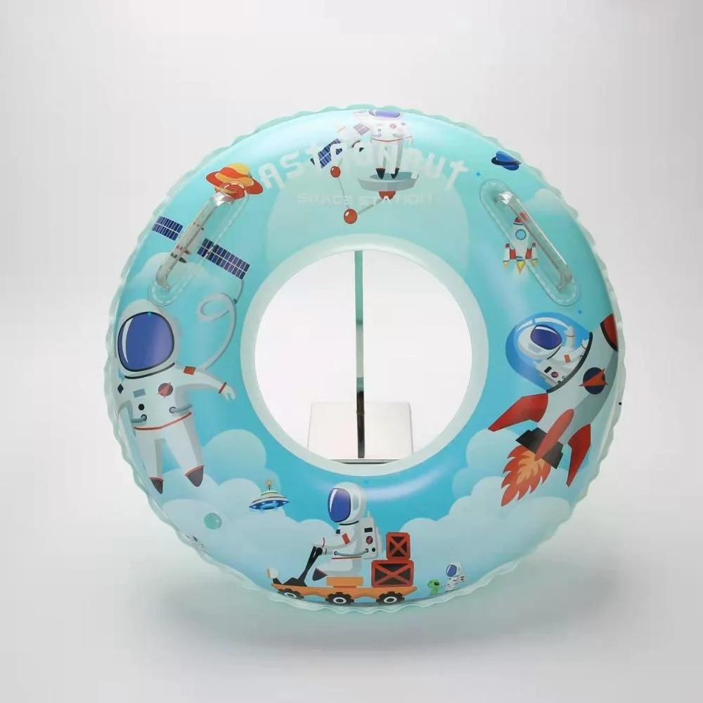 Los niños engrosada con mango de anillo de natación Baby Cartoon salvavidas inflables inflable de flotación de natación de verano hermoso juguete Wyz textura19631