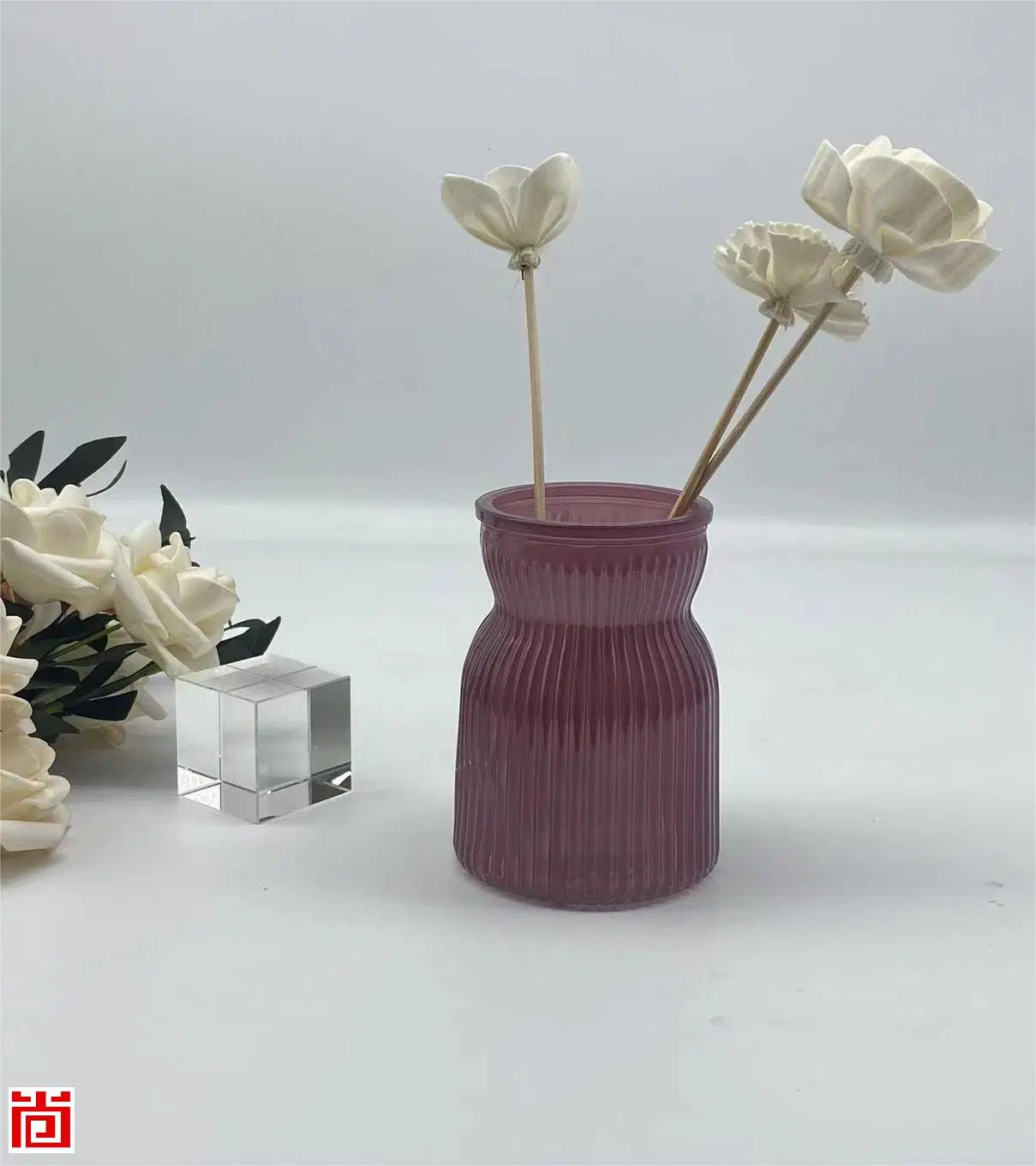 Marvellous European Style Glass Flower Vase for Home Decor