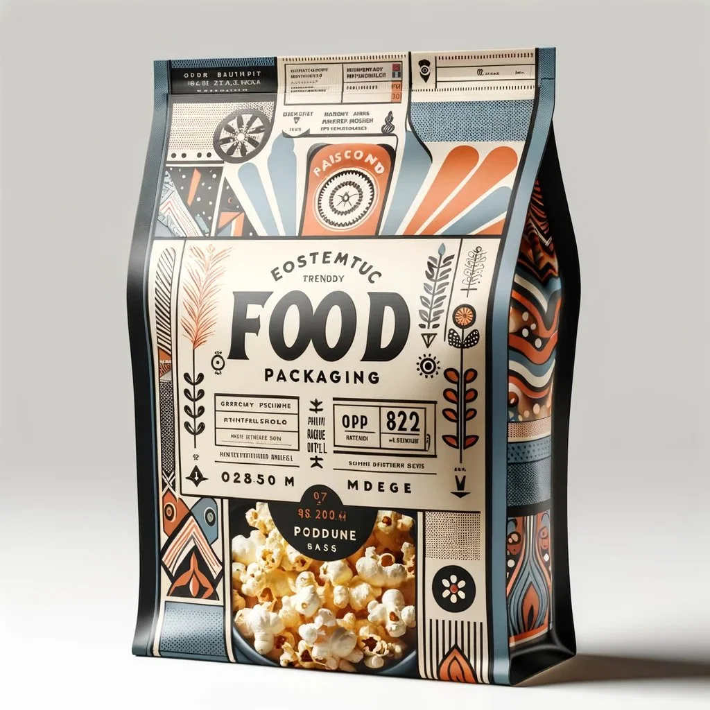 Custom Printed Food Grade Flexible Plastic Flat Bottom Bag Packaging
