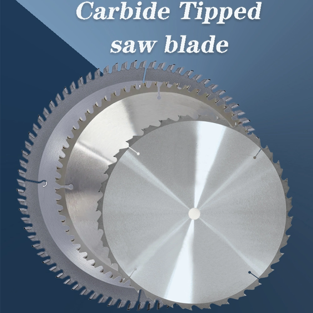 Carbide Tipped Circular Saw Blades Woodworking Tct Saw Blade for Cutting Wood Aluminium Non-Ferrous Metal