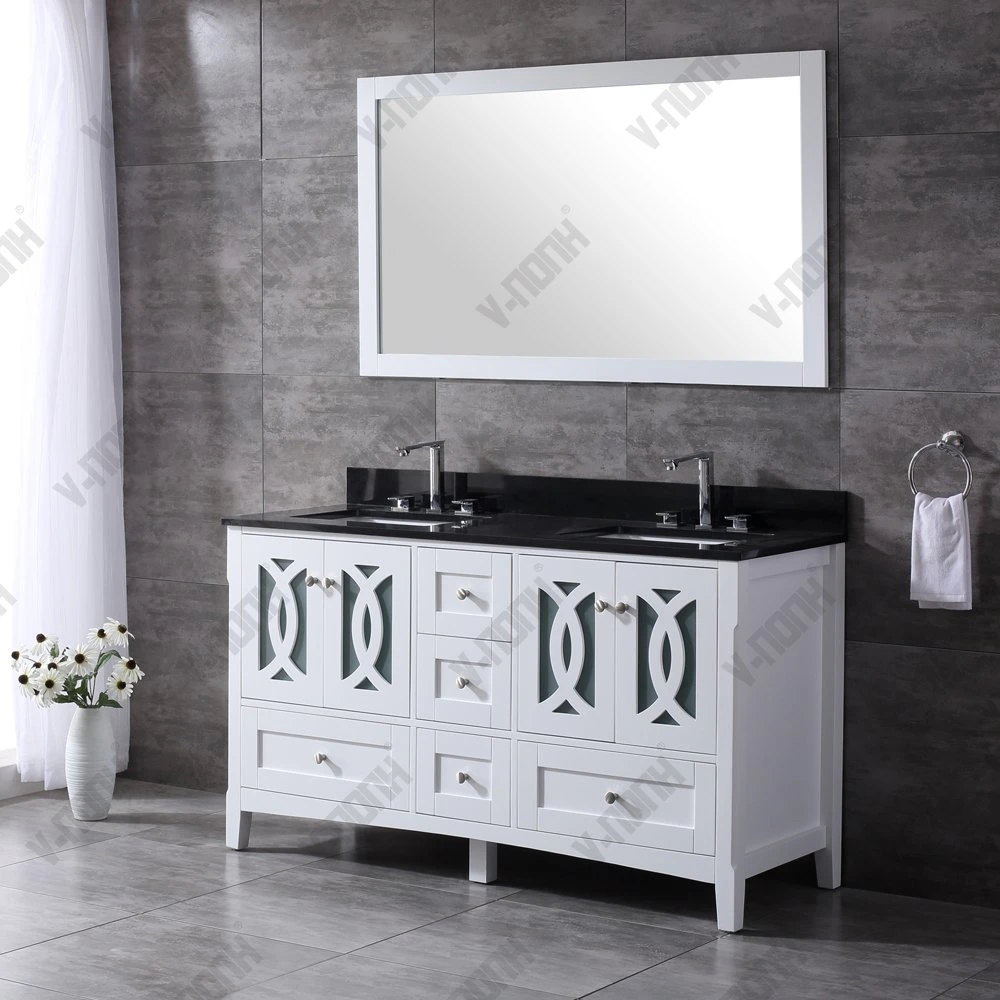 Unique Floor Standing Modern Solid Wood Bathroom Vanities