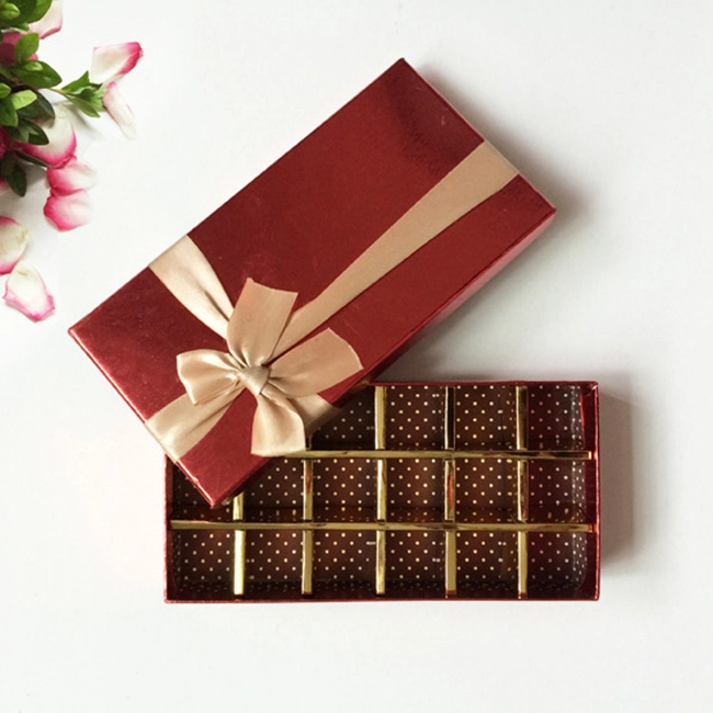 Décoration de chocolat de luxe papier Emballage cadeau