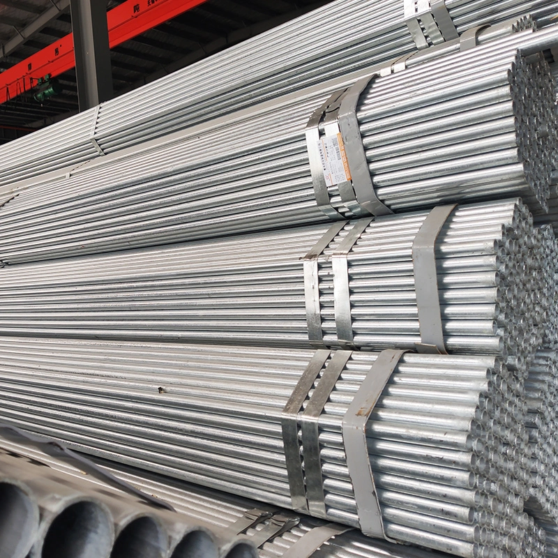 Q195 Q235 Q345 Galvanized Iron Pipe Manufacturer Hot DIP Galvanized Steel Pipe Gi Round Tube