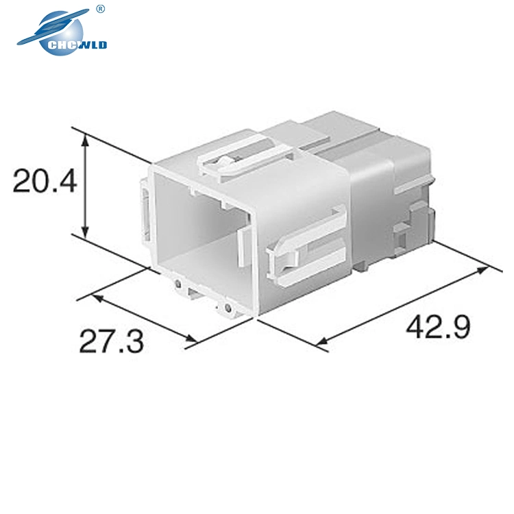 Conector Macho de antena automotiva 6098-4707