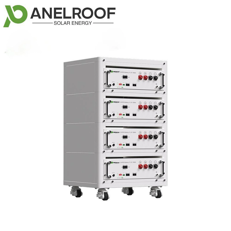 Panelroof Solar Home Power System 51.2V 48V 5kwh Solar Energy Storage LiFePO4 Lithium Batteries Pack