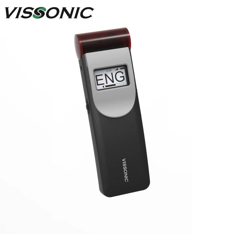 نظام توزيع لغات الأشعة تحت الحمراء الرقمي Vissonic Modern Language Distribution System Digital LCD IR أجهزة الاستقبال