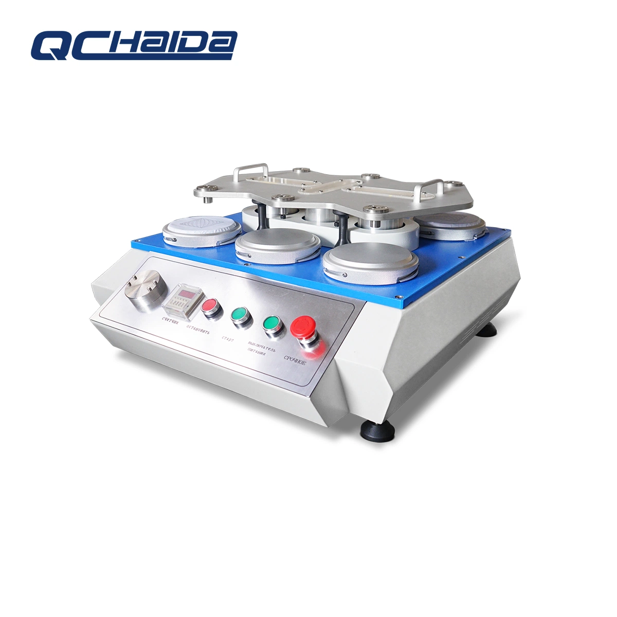 Six Heads Textile Martindale Abrasion and Pilling Friction Testing Equipment