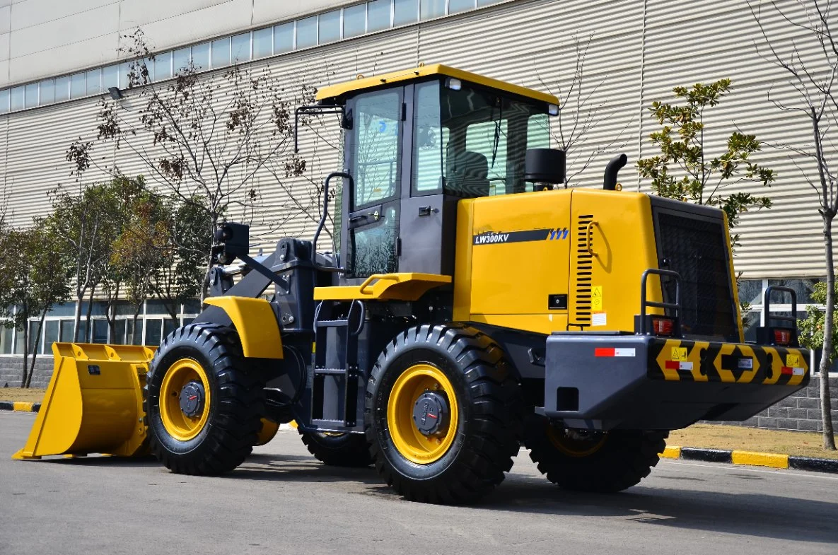 Lw300kn China Best 1.5~2.5m3 3 Ton Wheel Loader Mini Wheel Loader Lw300fn