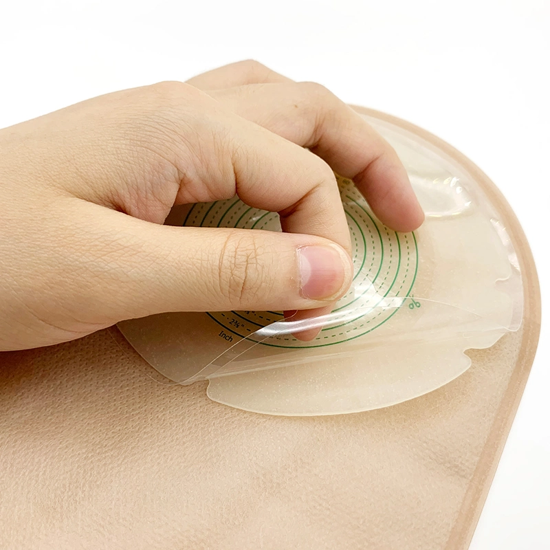 Medical Supplies One-Plece Open Colostomy Bag for 60mm Cut Max Ostomy Bag