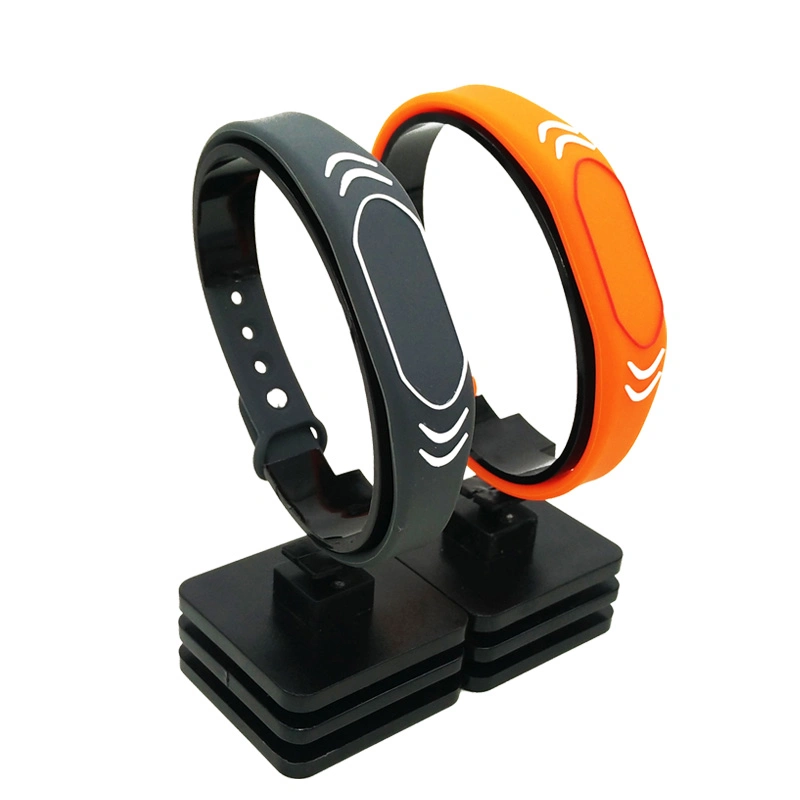 Writable RFID Silicone Wristband NFC Bracelet Magnetic Band