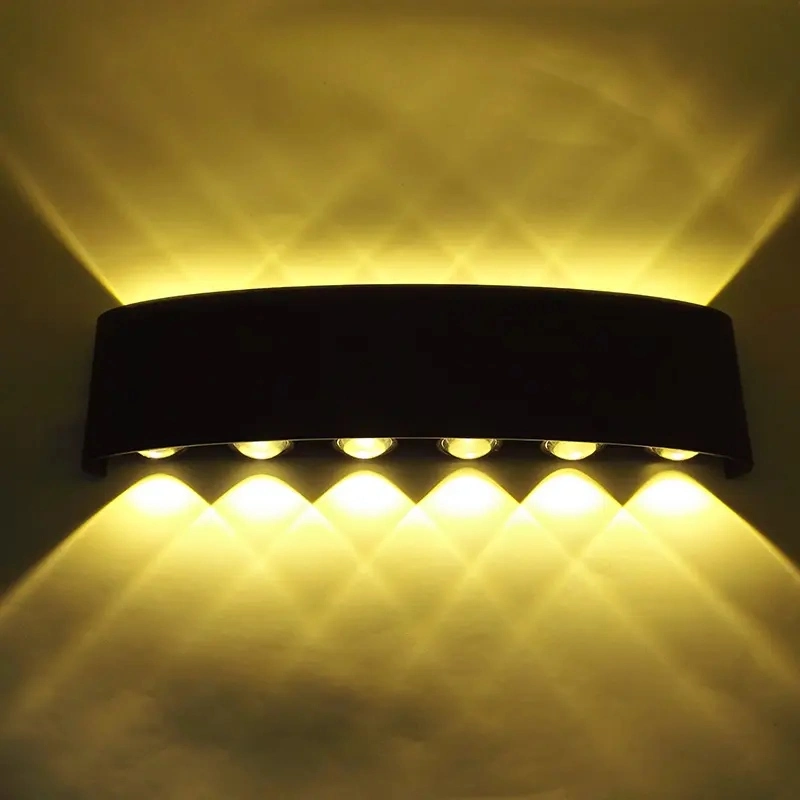 New Design Energy Saving Lamp LED Wall Lighting Waterproof Garden Outdoor Bracket Wall Light