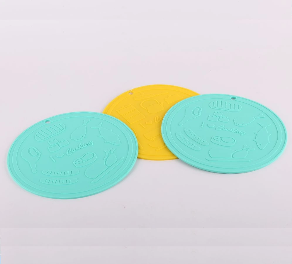 Silicone Table Mat Coasters Hot Dishes Pot Holder Mat Multipurpose Pot Holders for Kitchen Heat Resistant Pan Pads