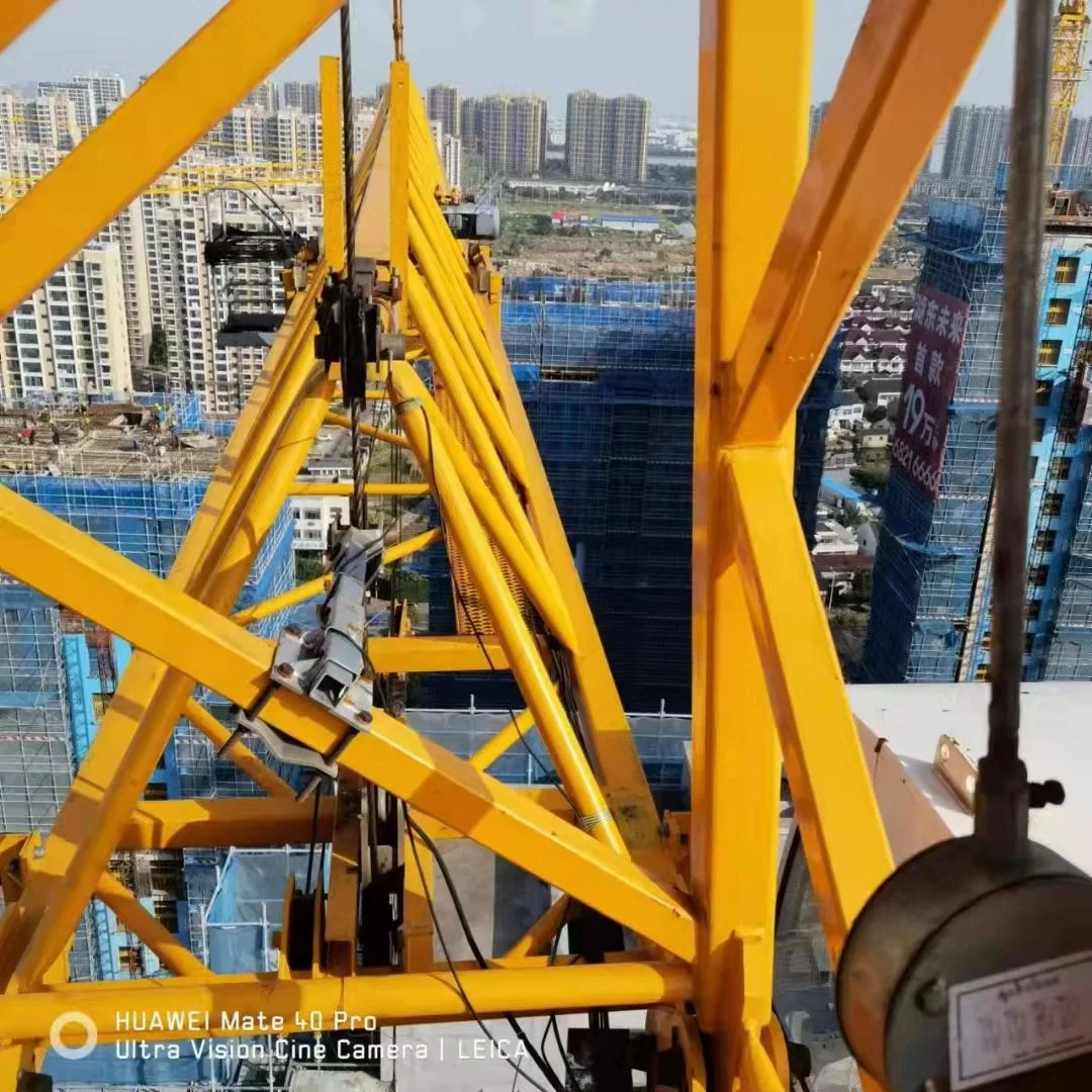 8t/10t Max Loading Dahan Construction Tower Crane Qtz125 (PT6513) Used Crane for Sale