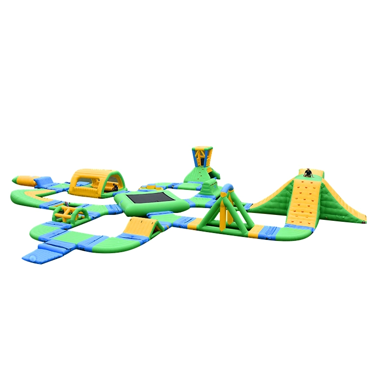 Parque de atracciones de agua inflable personalizados al aire libre del parque infantil de juegos de agua inflable Parque Acuático