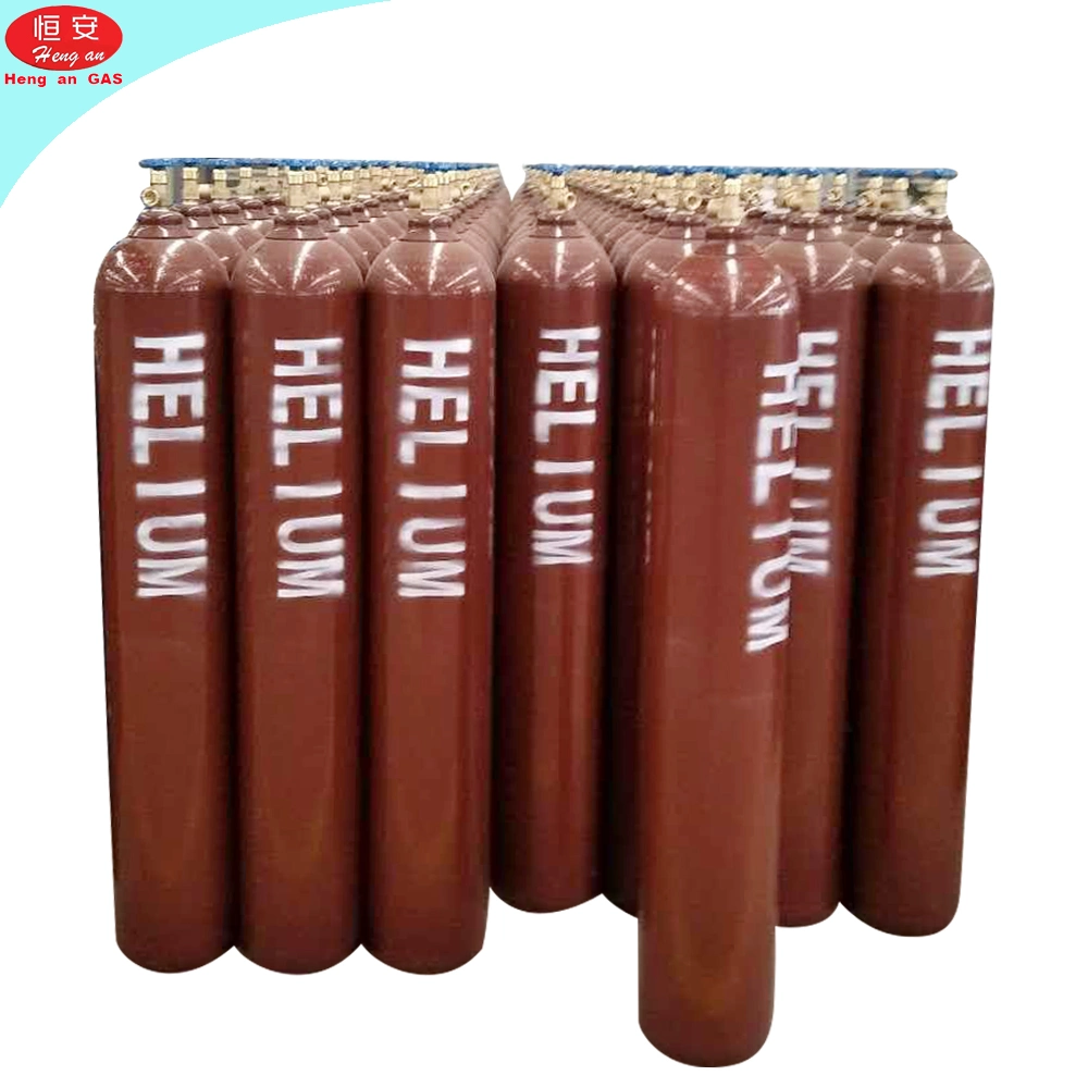 China Supply 50L 200bar High Pressure Cylinder Filled 10 M3 Purity Helium Cylinders