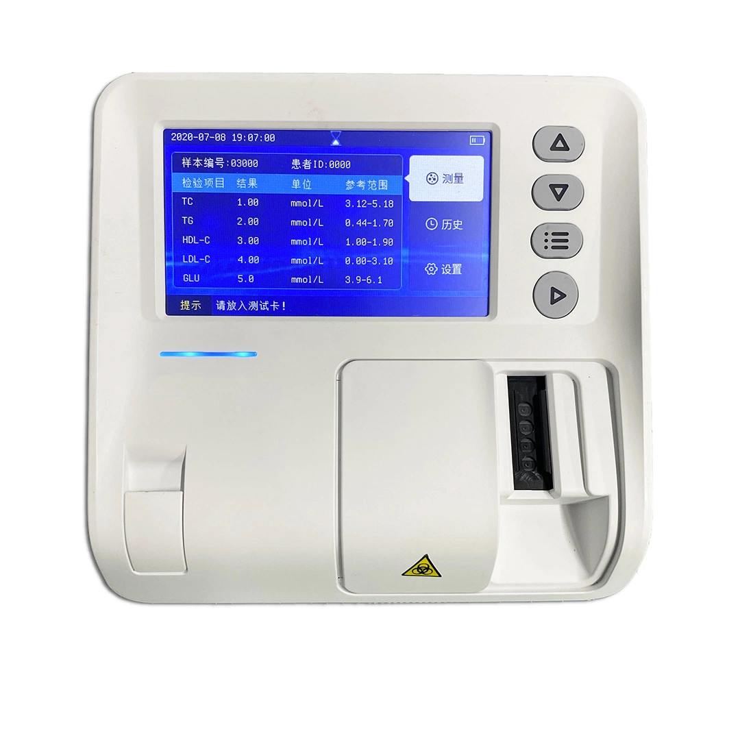 Semi-Auto Blood Dry Chemistry Analyzer Blood Testing Equipments