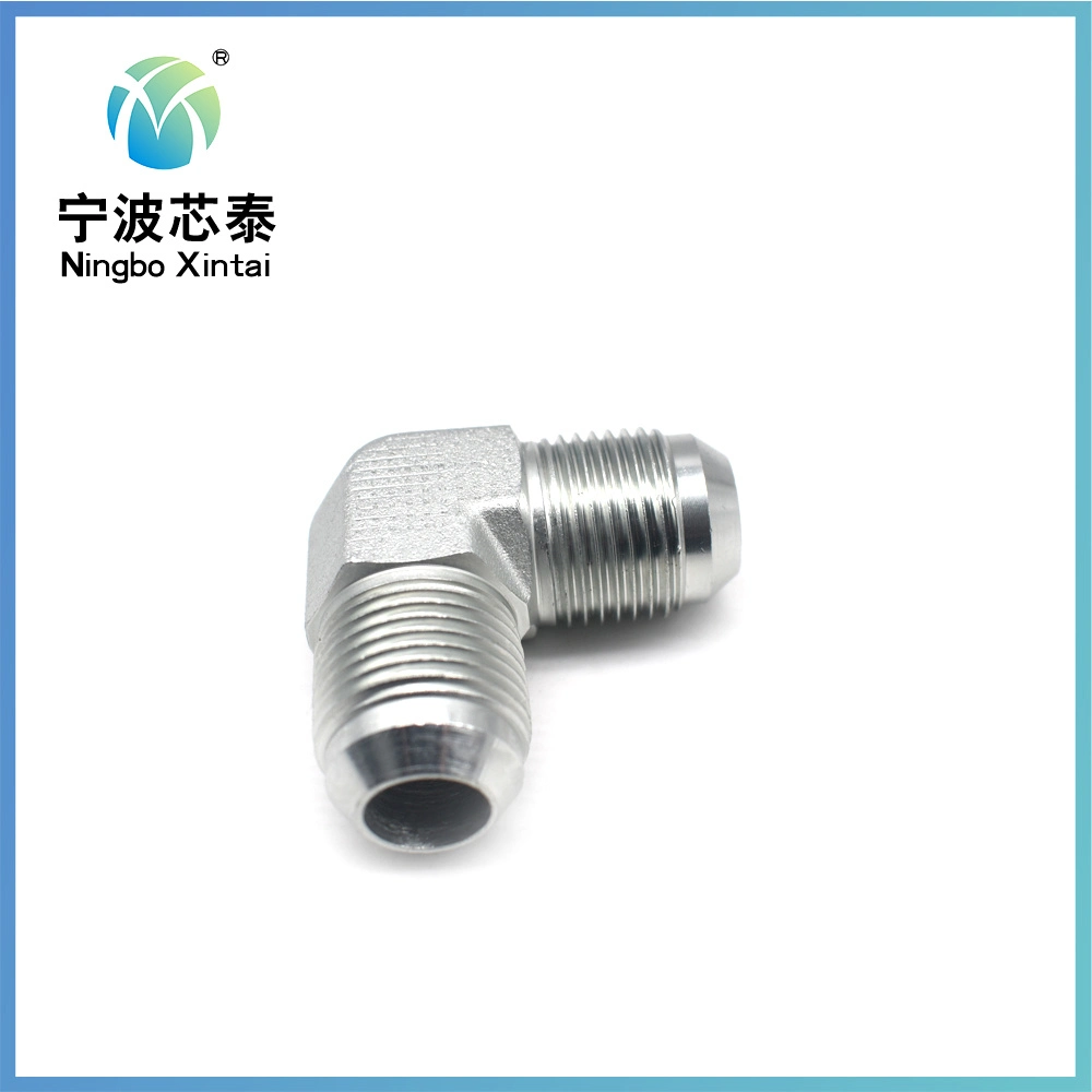 OEM Certificate ISO High Pressure Male Jic 90 Degree Elbow Carbon Steel Galvanized/Copper Pipe Fittings Price