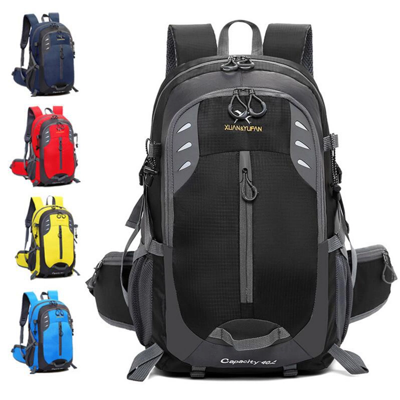 Outdoor 40L Wasserdichte Rucksack Tasche Sport Schultertasche