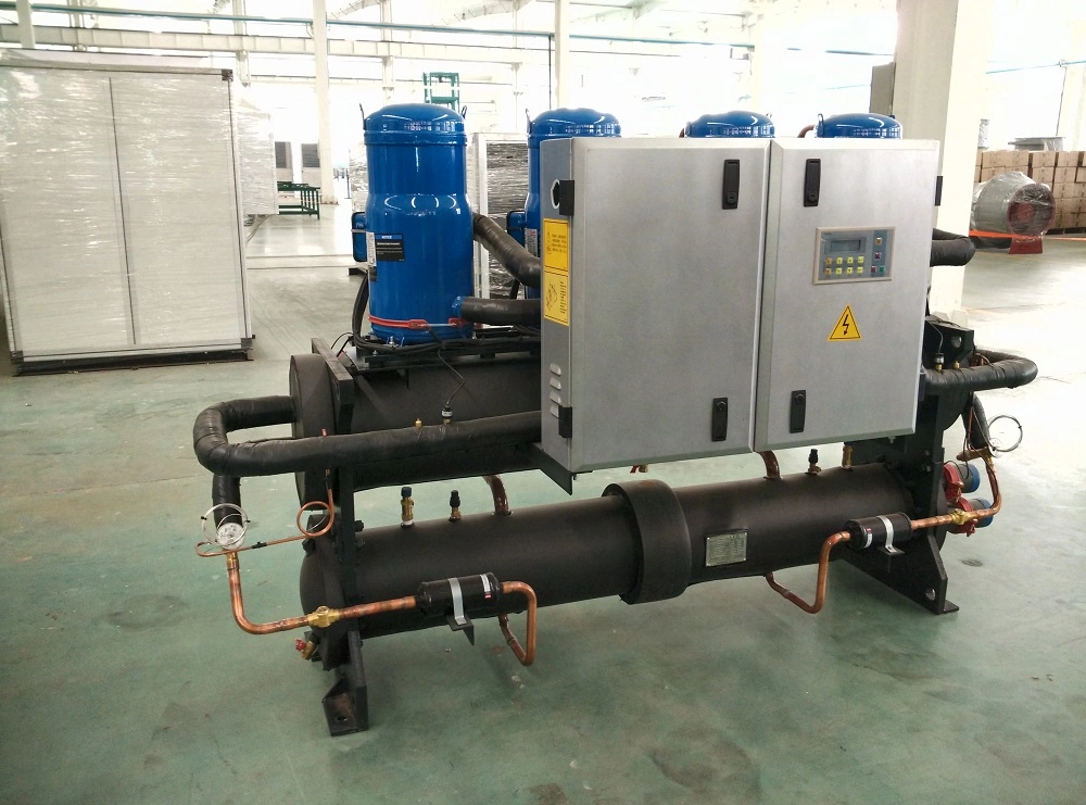 Industrial R410A Refrigeration Scroll Compressor Water Cooled Water Chiller