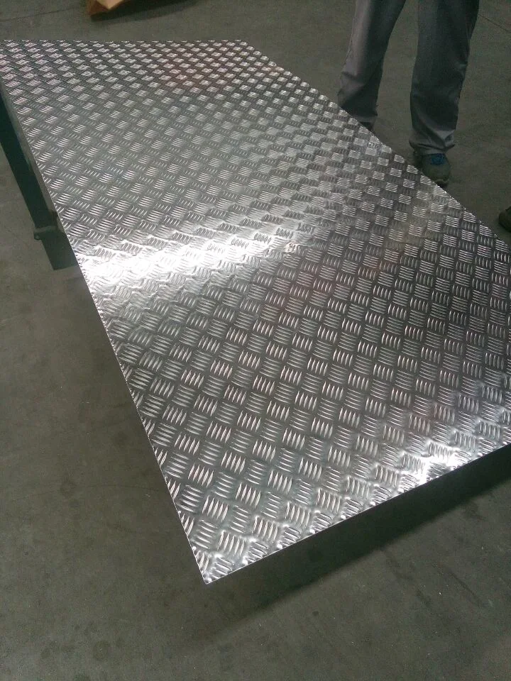 Honesty-Al 6 Series 6061 6082 T651 Diamond Aluminium Patterned Aluminium Checkered Sheet Embossed Pattern Tread Aluminum Plate