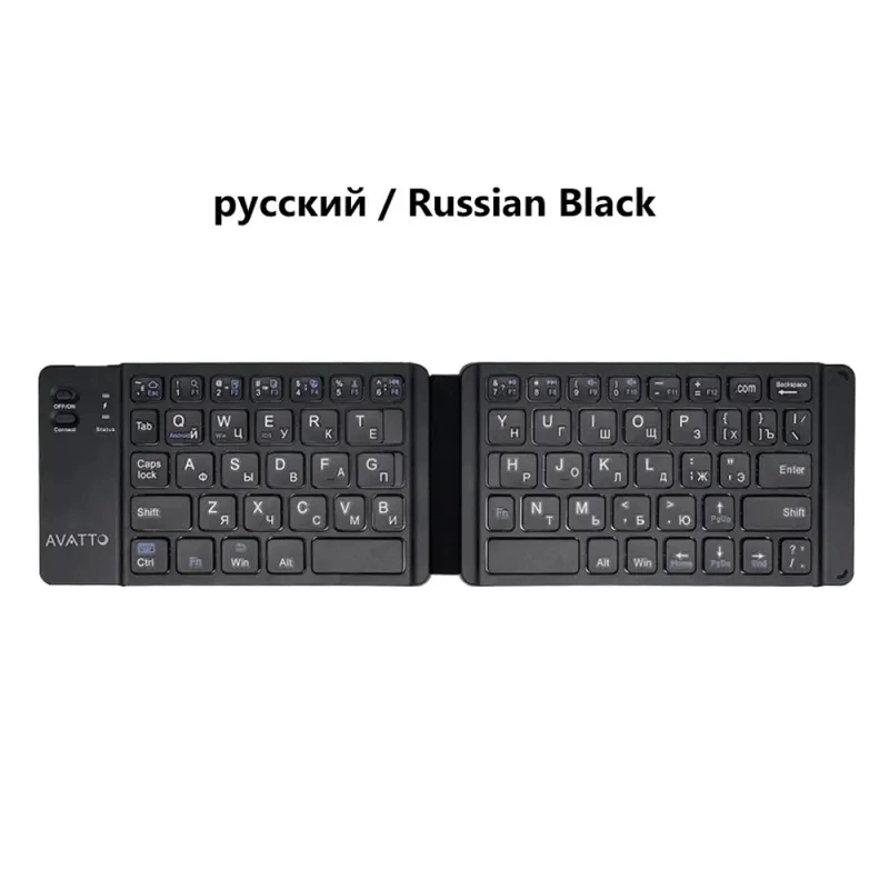 Wireless Portable Folding Bluetooth Foldable Cellphone Tablet Keyboard-Bt18