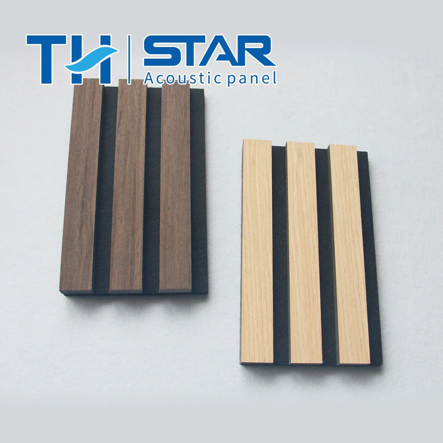 Sound Absorption Decorative Board Pet and Wood Veneer Acoustic Panel for Interor Wall and Ceiling