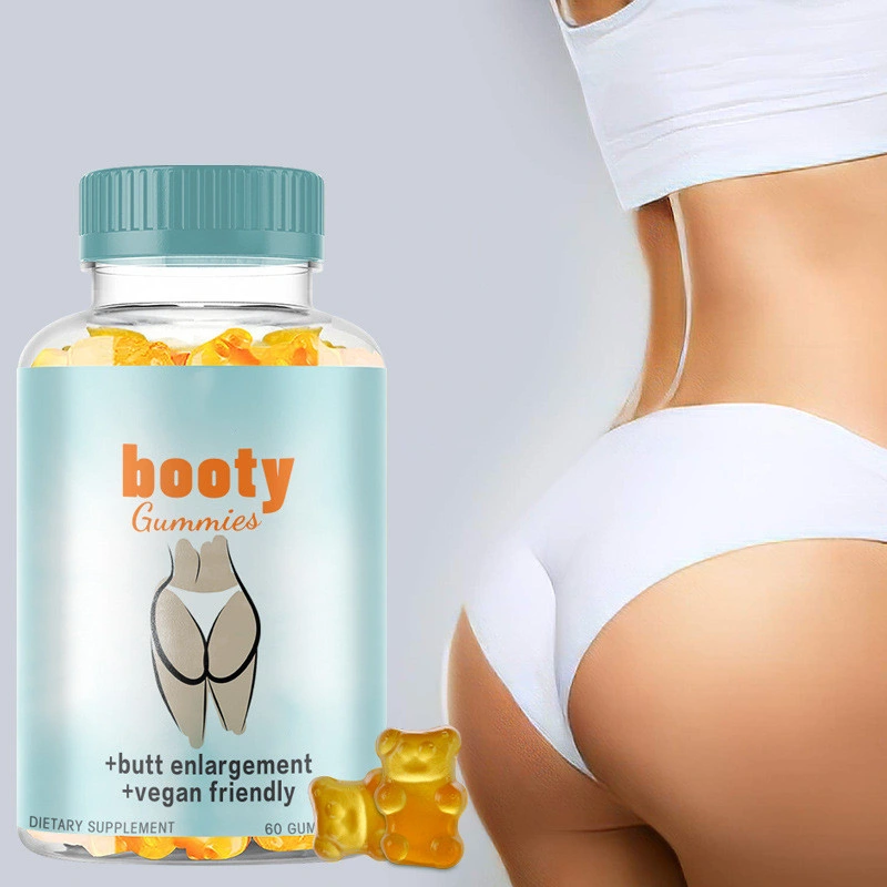 BBl Gummis OEM Private Label Buttock Enhancement Gummy trägt Vitamine Ginseng Tabletten Booty Gummis