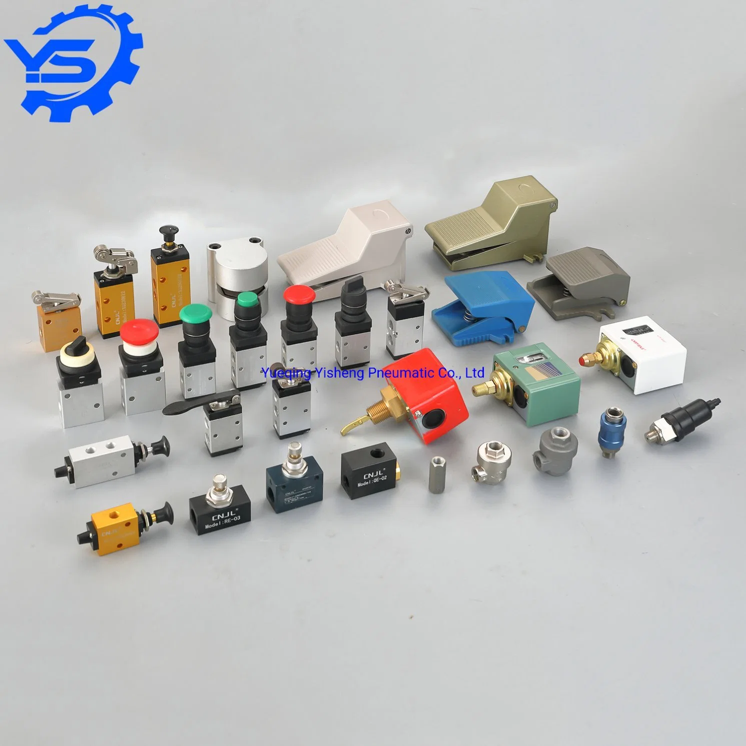 Pneumatic Mehcanical Valve Hand Valve Air Pressure Controller Valve Quick Exhaust Valve Pnemuatic Foot Valve Pneumatic Check Valve