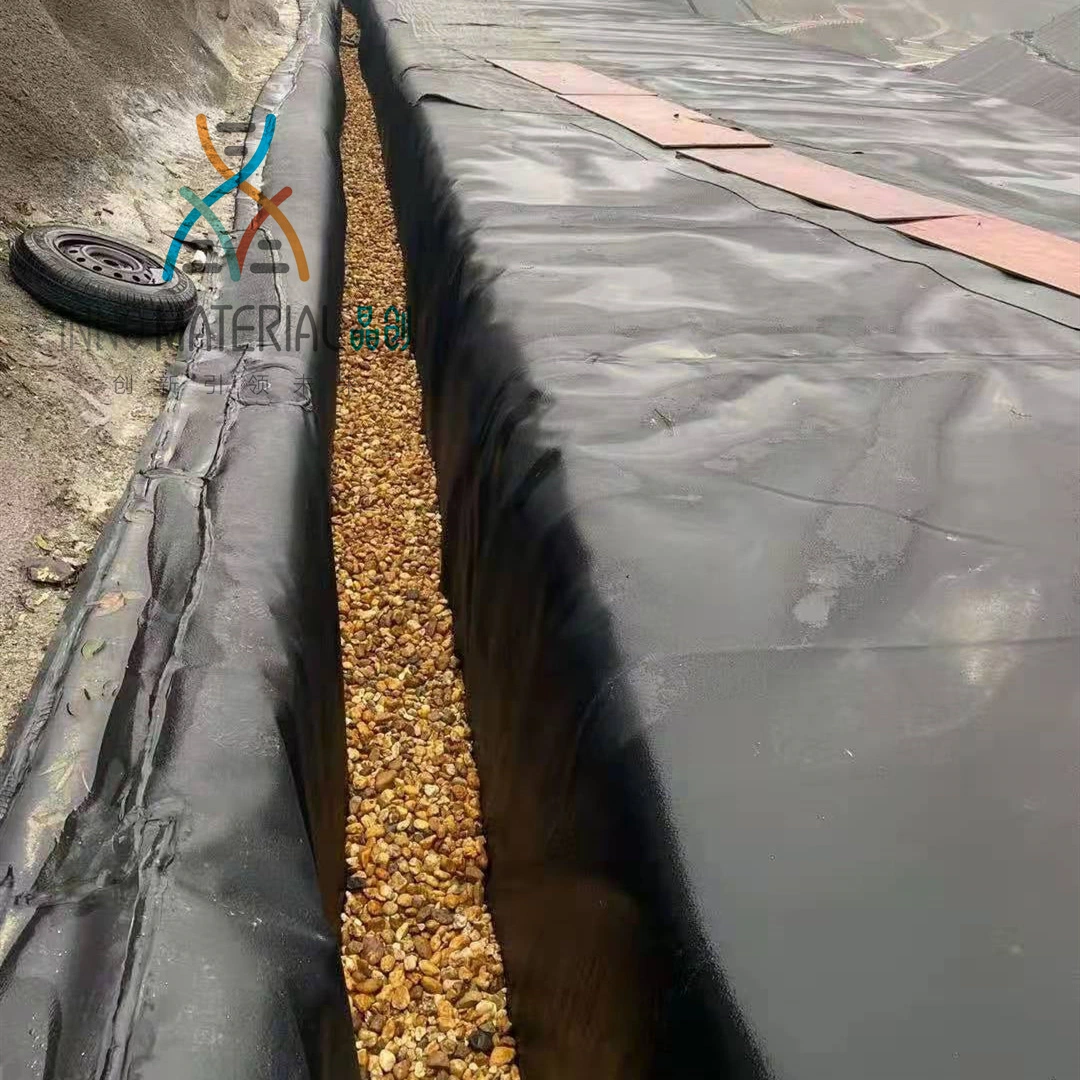 0.5mm 0.75mm 1.0mm 1.5mm 2.0mm Smooth or Textured Surface HDPE Geomembrane