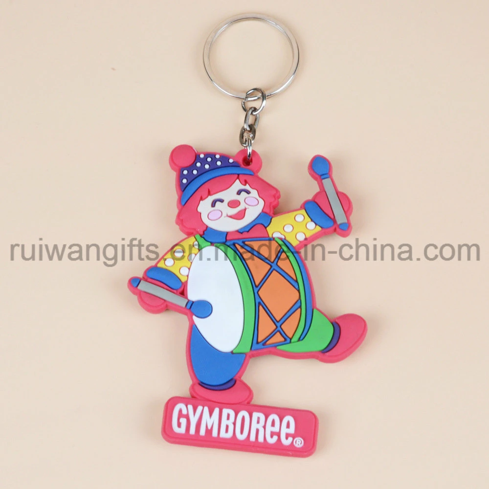 Promotion 3D Rubber Silicone Keychain in Halloween Styles