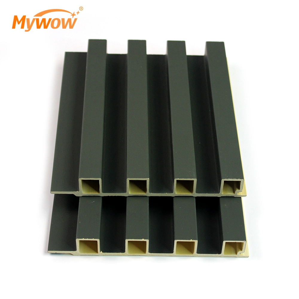 Interior Wooden Plastic Composite Waterproof Fireproof PVC WPC Wall Panel for Home Decor