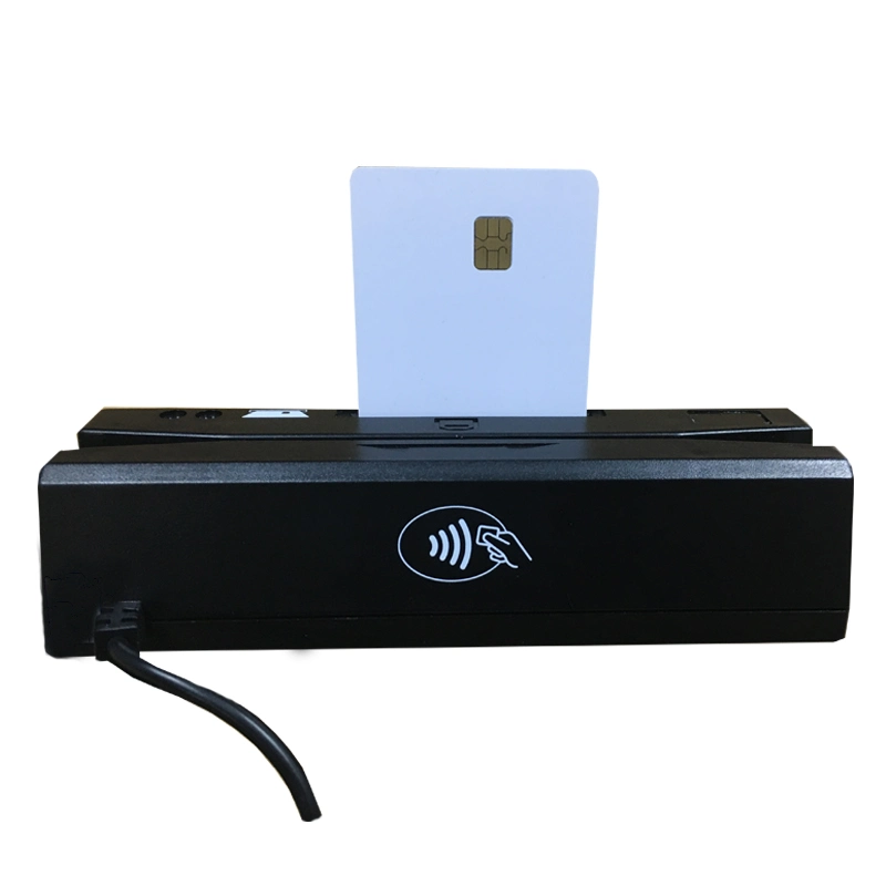 Lecteur de carte à bande magnétique sans contact multifonction USB Hcc110 (HCC-110)