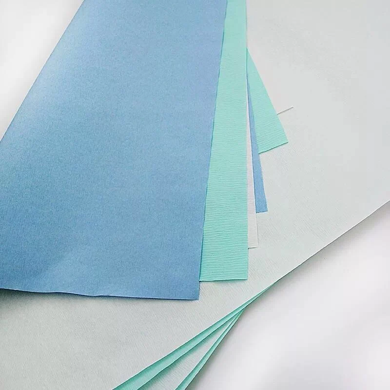 100% Medical Quality Cellulose Fibers Crepe Paper