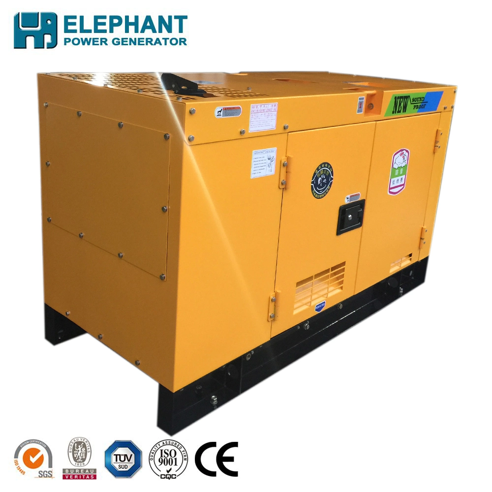 Chinese Brand 23kVA Super Silent Diesel Generator with Canopy Electric Power Diesel Generator Set for Home/School Use